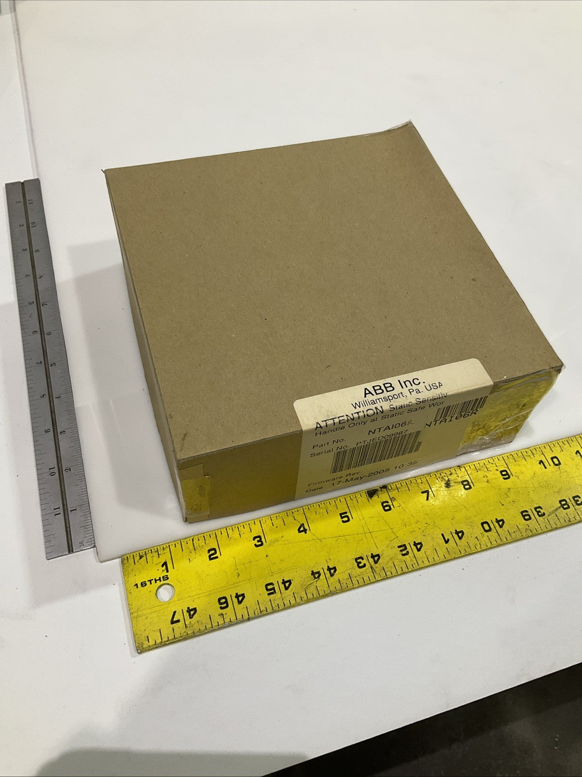 ABB INFO90 NTAI06  6639364G1  UNIVERSAL  ANALOG INPUT TERMINATION  UNIT  Y2M