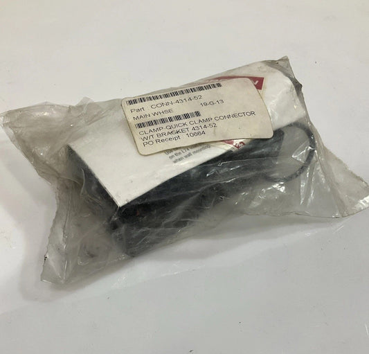 NORGREN  CONN 4314-52  QUICK  CLAMP AND  WALL  BRACKET  Z2M