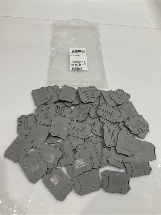 PHOENIX CONTACT D-UT 2.5/4 TWIN 3047141 END COVER TERMINAL BLOCK   LOT OF 56 Y2M