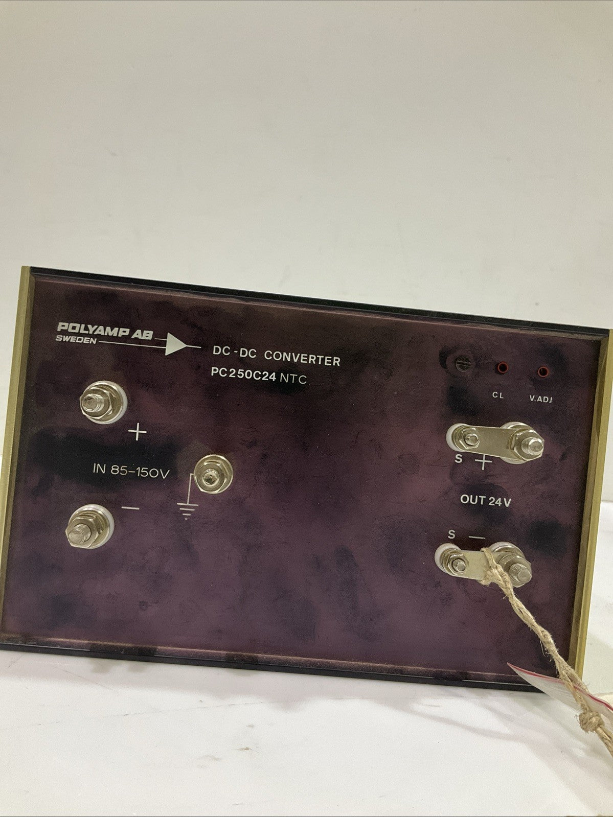 POLYAMP AB  PC250C24 NTC IN85-150V  OUT 24V  PURPLE DC-DC CONVERTER  Y2M
