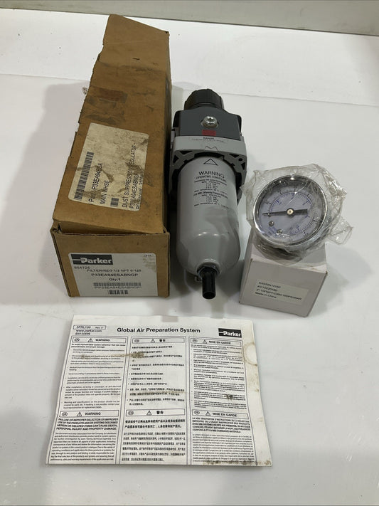 PARKER P33EA94ESABNGP GLOBAL FILTER PRESSURE REGULATOR  Y2M