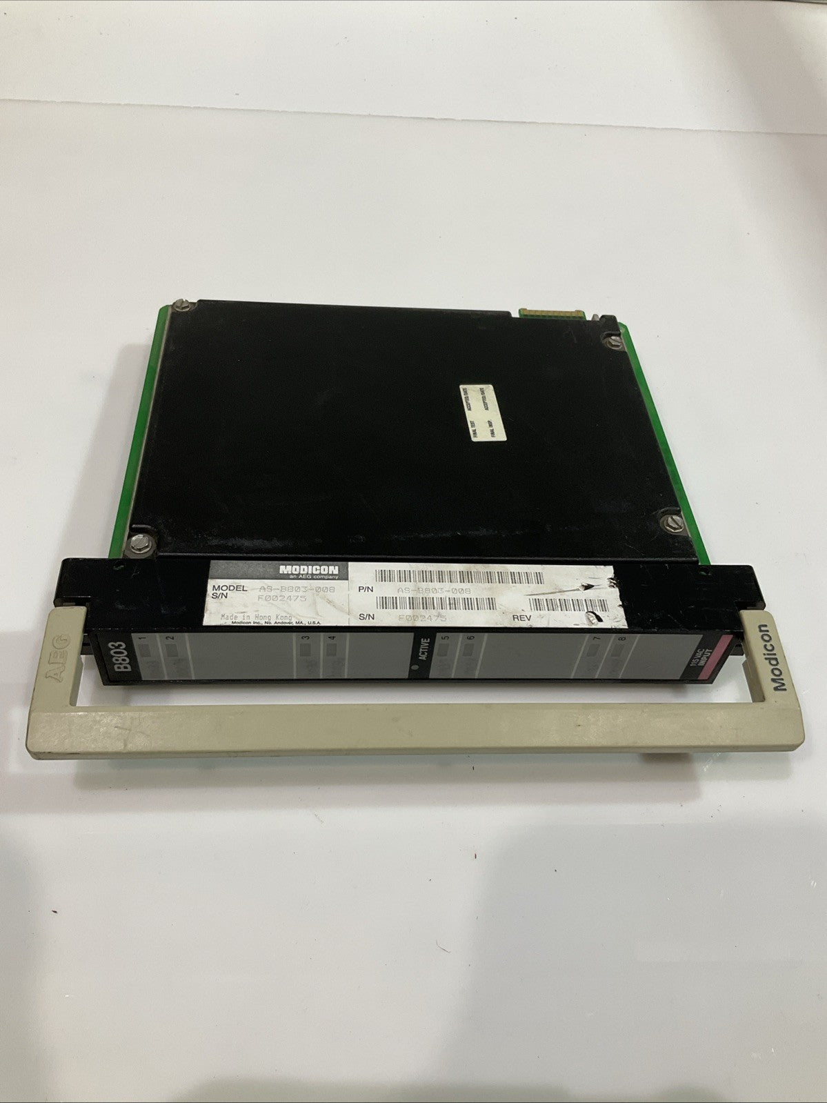GOULD MODICON  AS-B803-008  AEG  115VAC INPUT  MODULE  Z2M