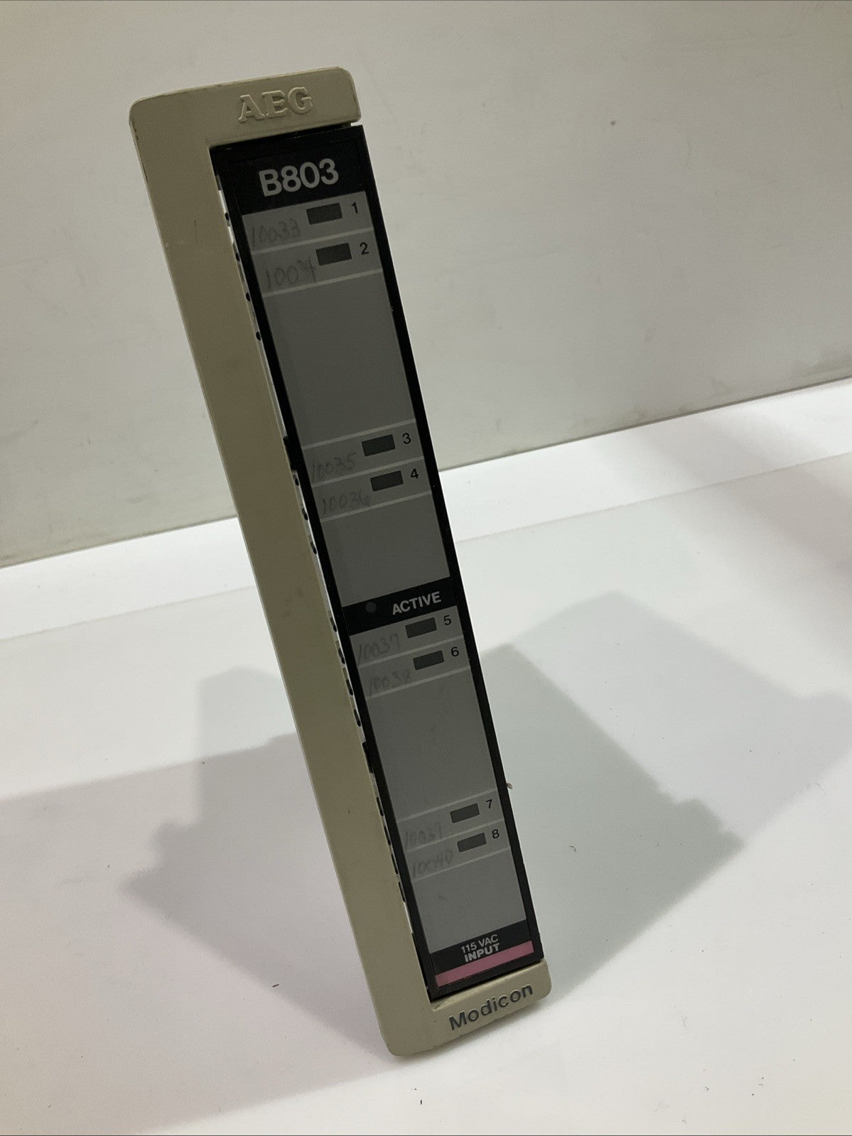 GOULD MODICON  AS-B803-008  AEG  115VAC INPUT  MODULE  Z2M