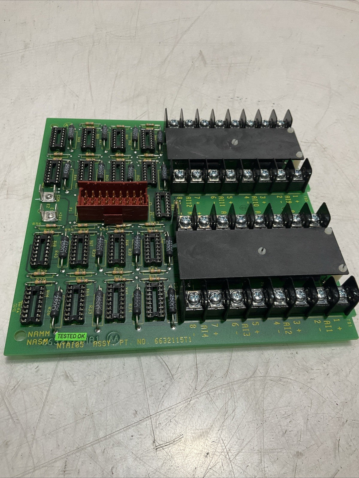 ABB-BAILEY INFI90  NTAI05  6632115T1  ANALOG INPUT TERMINATION UNIT Y2M