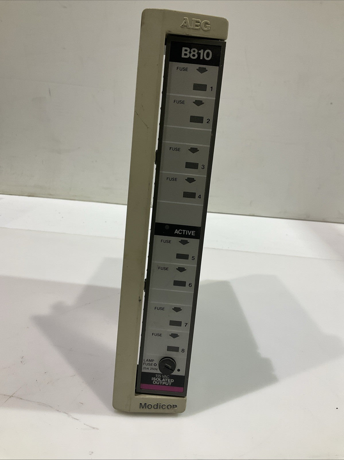 MODICON  AS-B810-008  B810  115VAC ISOLATED OUTPUT  MODULE  Y2M