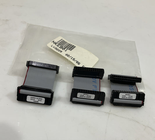 ABB-BAILEY  NKEB01  EXPANDER BUS  INTER-CONNECTOR CABLE LOT OF 3  Y2M