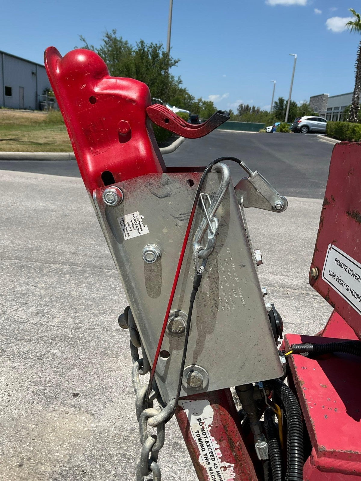 2019 BROCE RIDE ON SWEEPER MODEL BW-260, KUBOTA DIESEL, BROOM APPROX 100in W