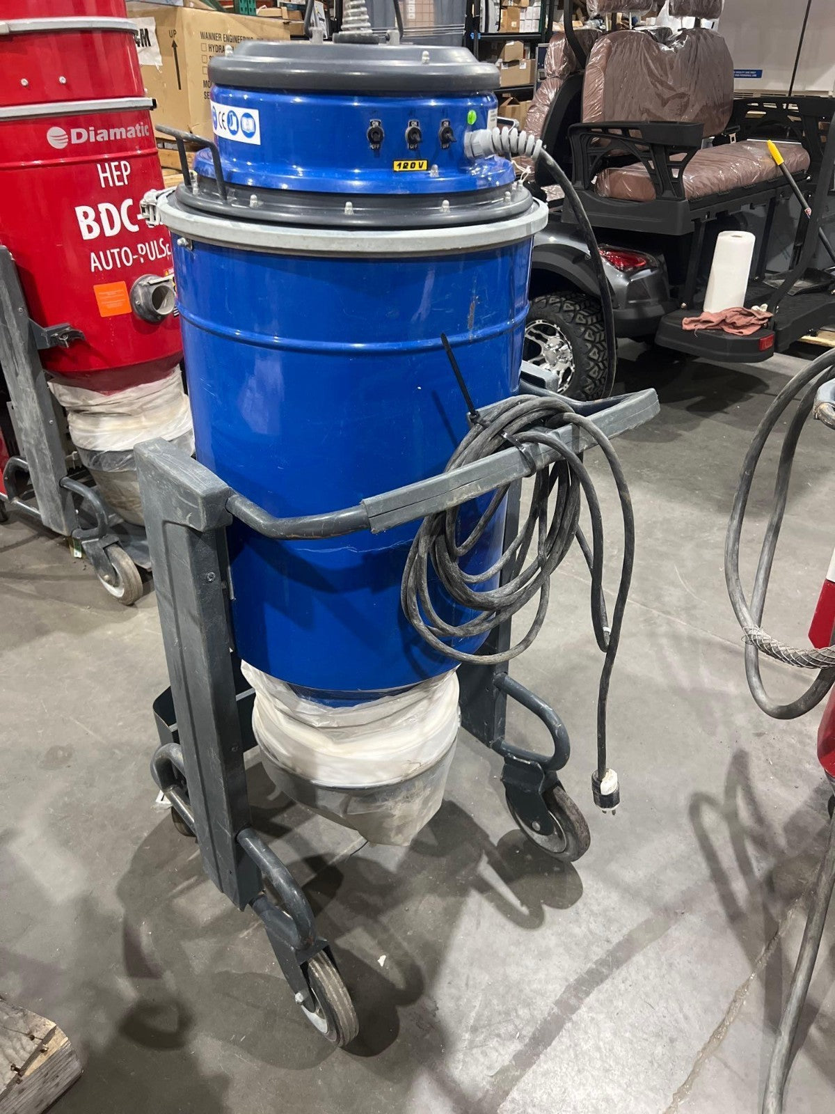 2021 BLASTRAC DUST COLLECTOR TYPE BDC23