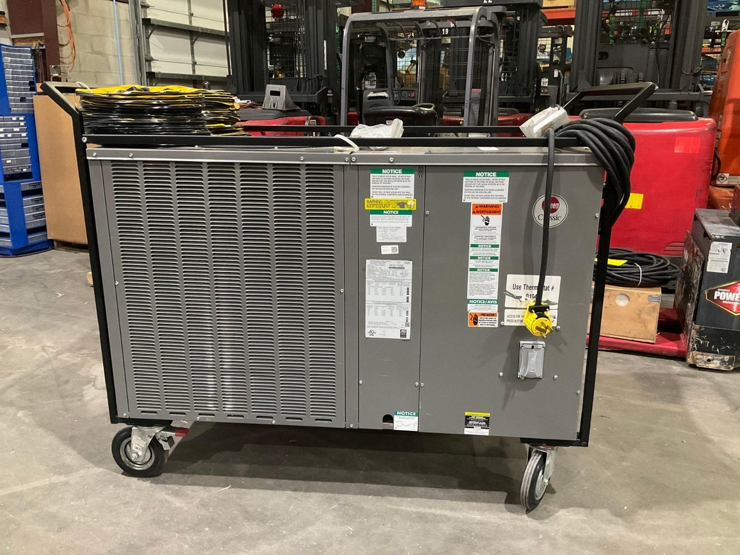 RHEEM CLASSIC SERIES PACKAGE HEAT PUMP HVAC 5T MODEL RQPM-A060JK020