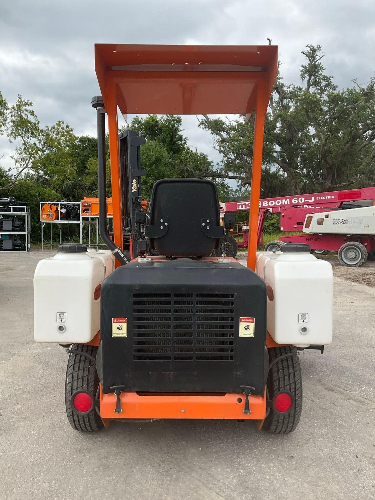 2018 LAYMOR SWEEPMASTER SWEEPER MODEL SM300; DIESEL