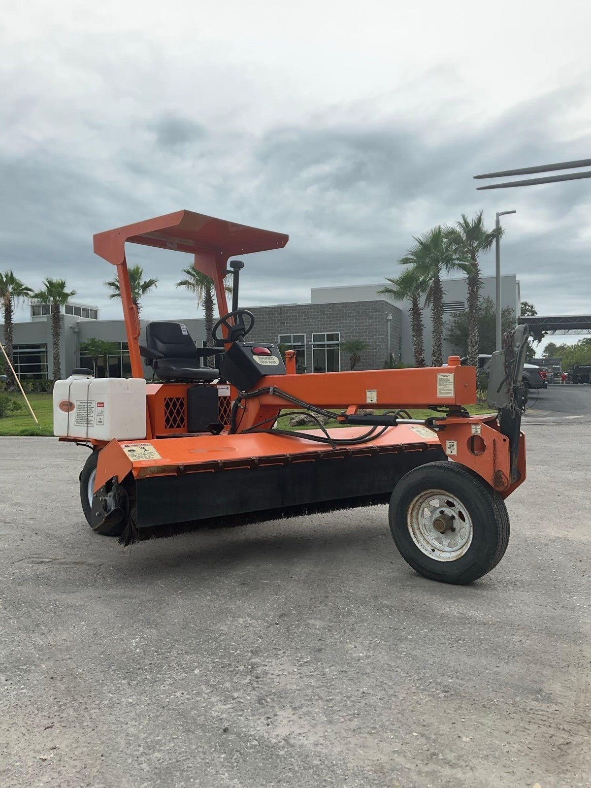 2018 LAYMOR SWEEPMASTER SWEEPER MODEL SM300; DIESEL