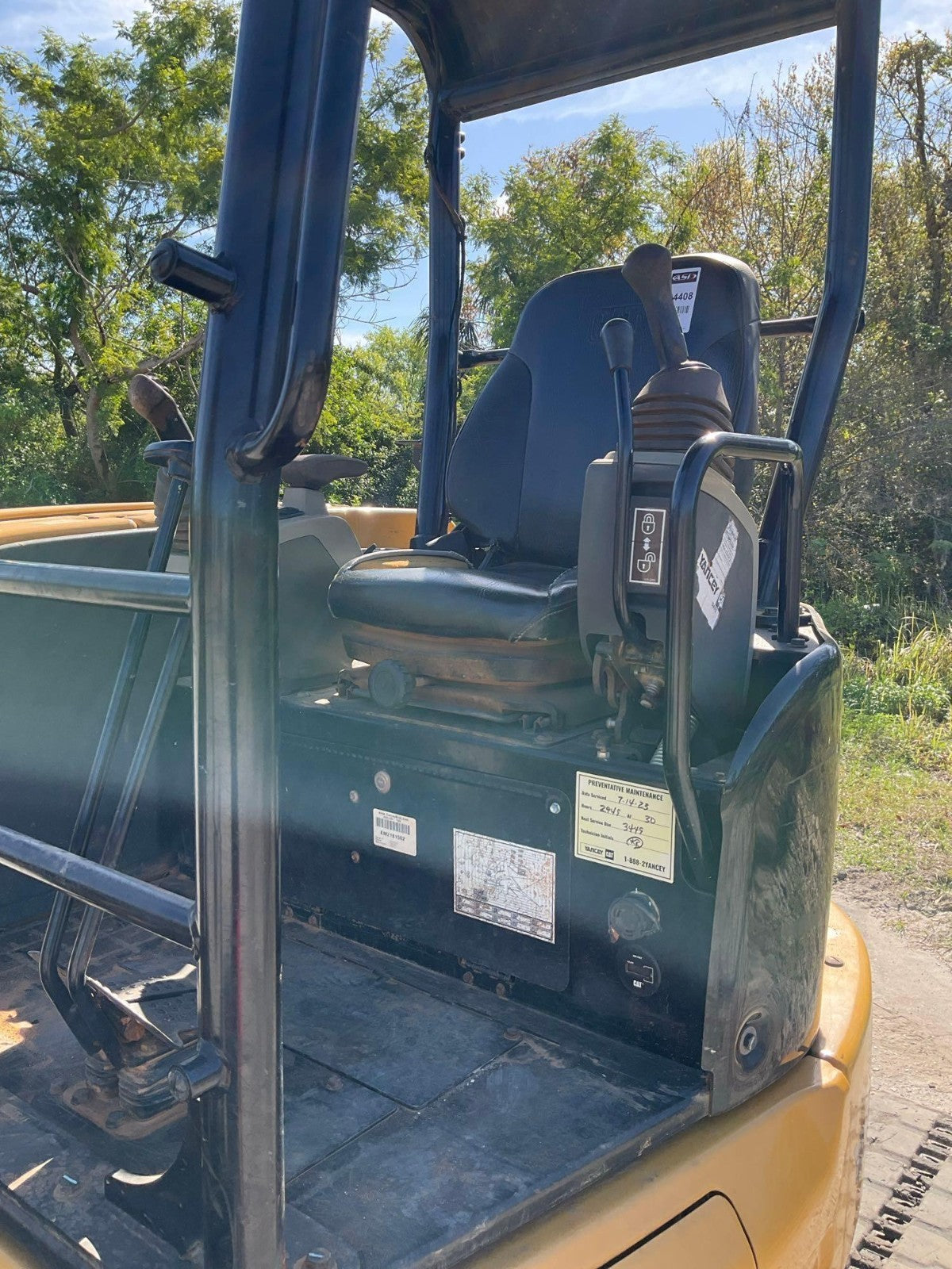 2018 CATERPILLAR EXCAVATOR MODEL 303:5E2, DIESEL