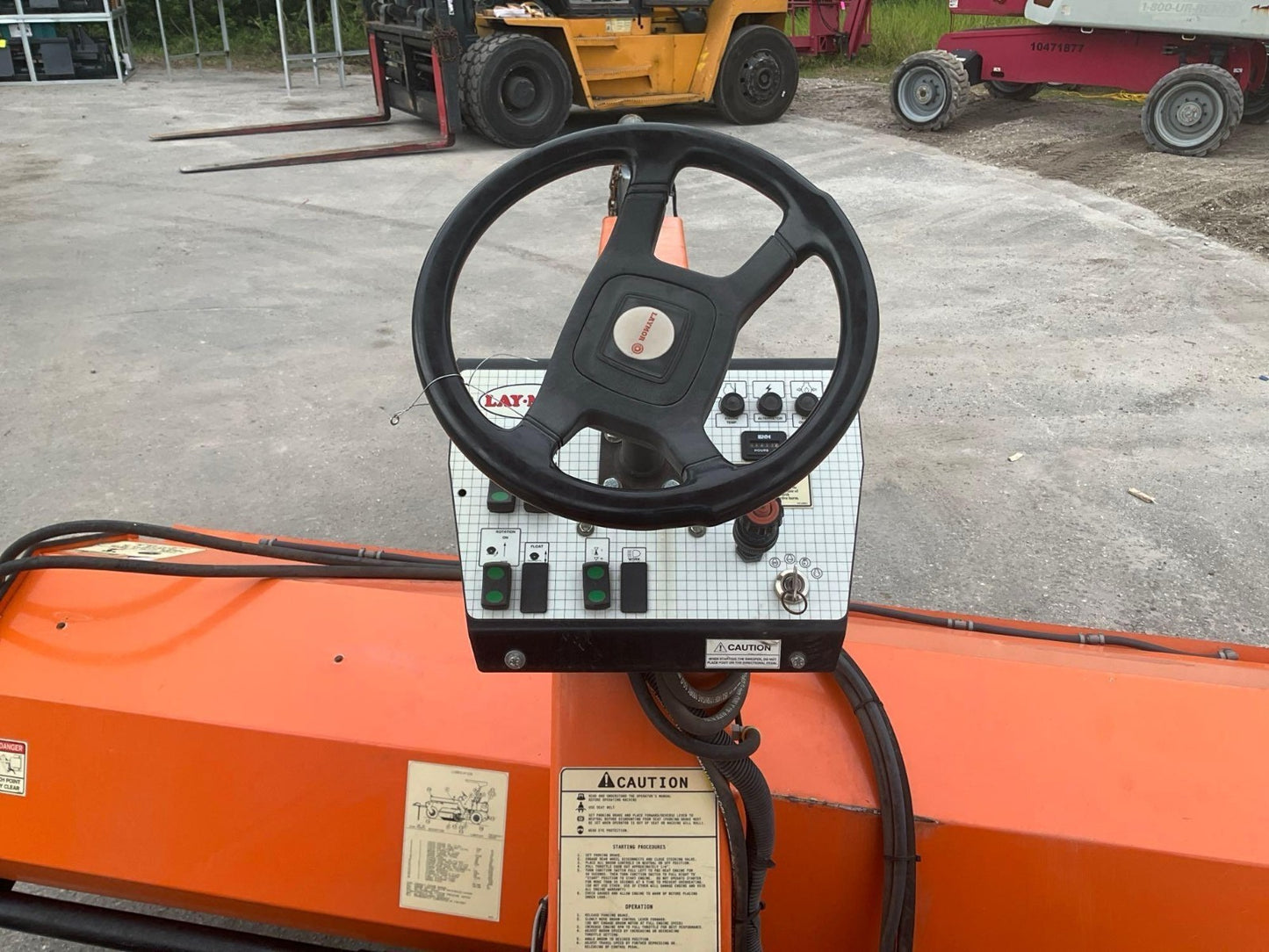 2018 LAYMOR SWEEPMASTER SWEEPER MODEL SM300; DIESEL