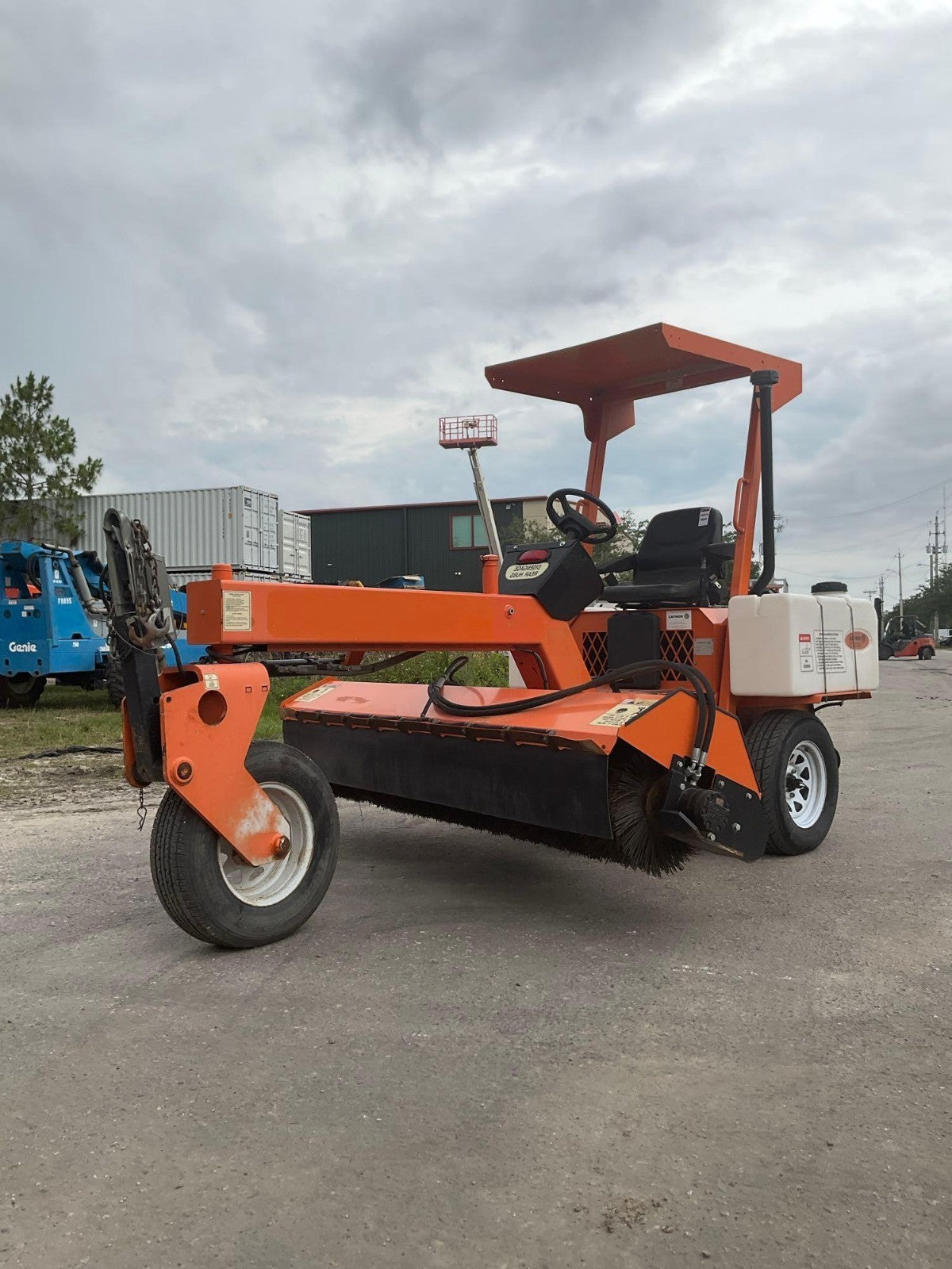2018 LAYMOR SWEEPMASTER SWEEPER MODEL SM300; DIESEL