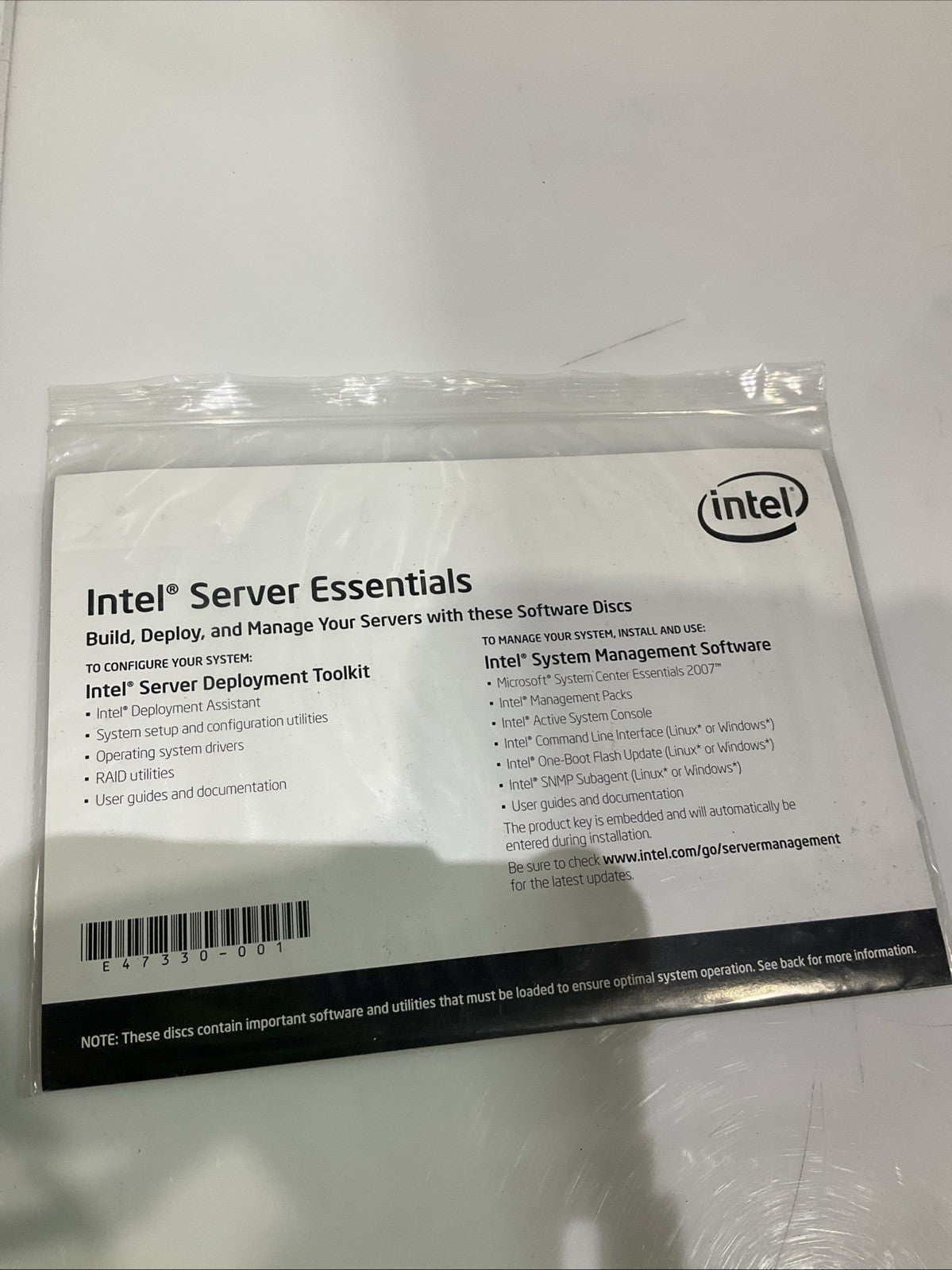 INTEL SERVER  E18149-003 - E18281 -004 THERMALTAKE  XT65W  POWER SUPPLY U3S