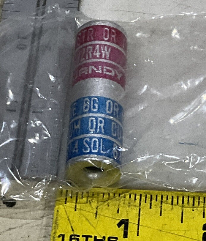 BURNDY YSU2R4W RED AND BLUE FUSE DIE LOT OF 100 969