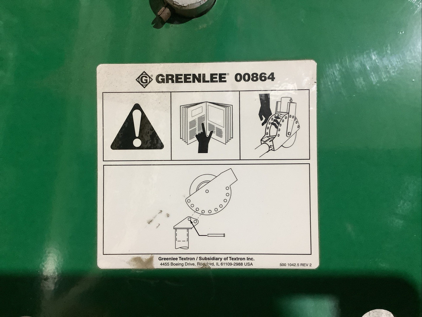 GREENLEE 00864 NOSE UNIT FOR ULTRA TUGGER Z2M
