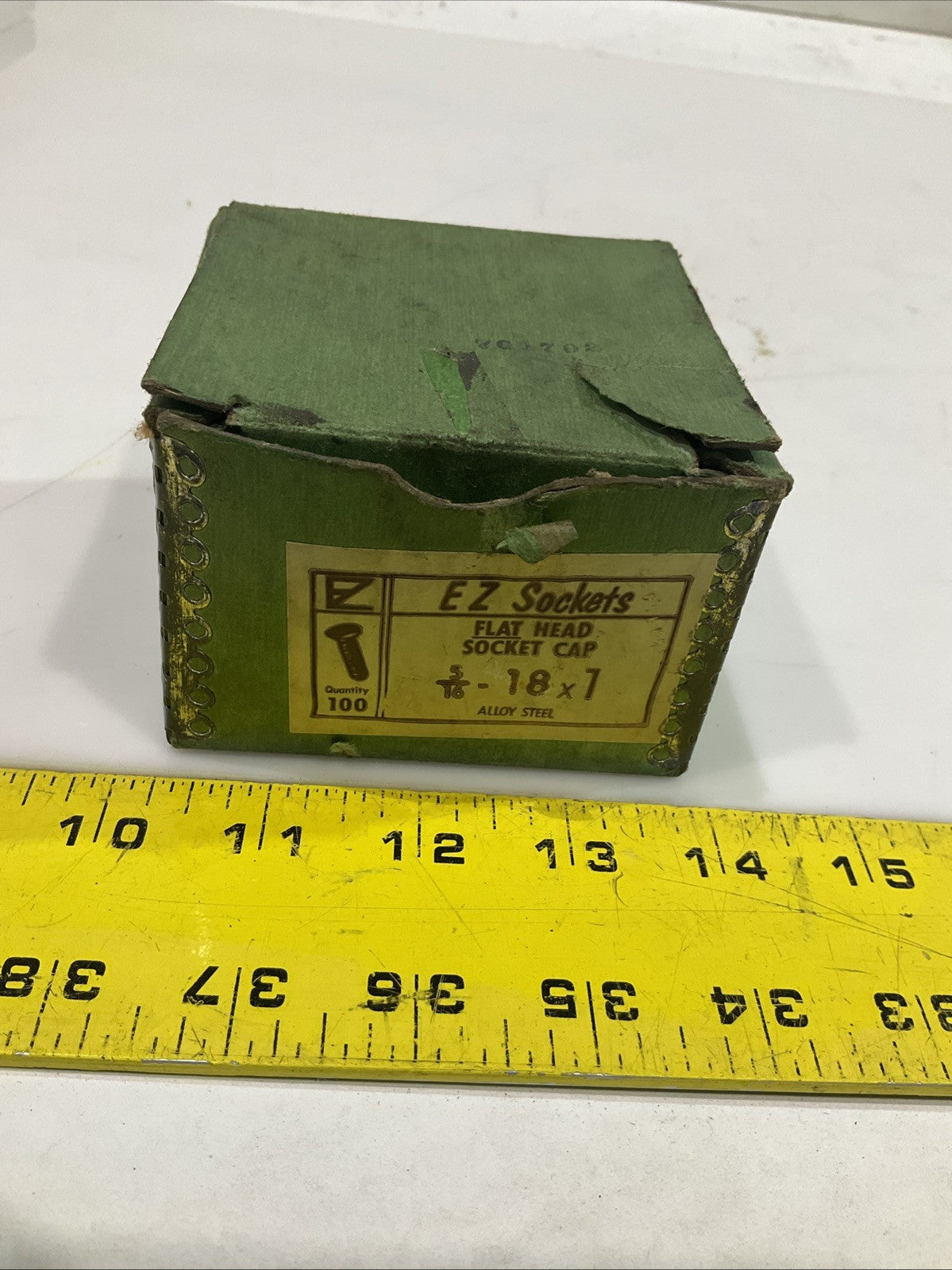 EZ-SOCKETS  5/16 - 18X7  FLAT HEAT SOCKET  CAP  Z2M