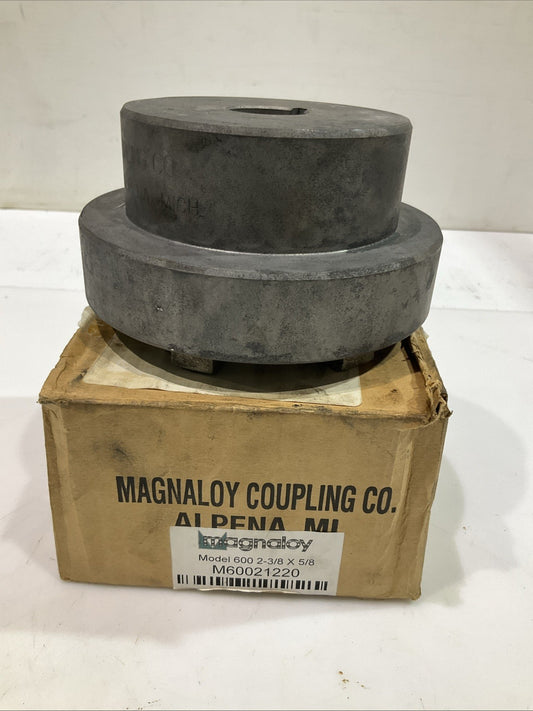 MAGNALOY  600 2-2-3/8 X5/8   FLEXIBLE COUPLING ROUND BORE  HUB Z2M