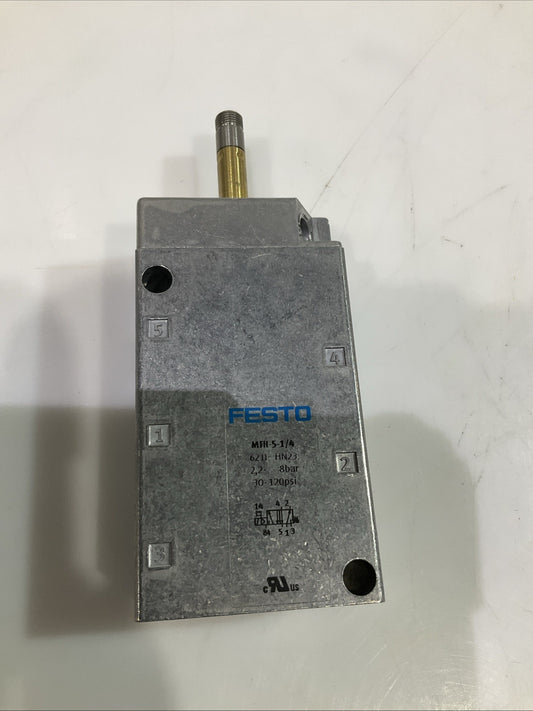FESTO  MFH-5-1/4  AIR  SOLENOID  VAlVE Z2M