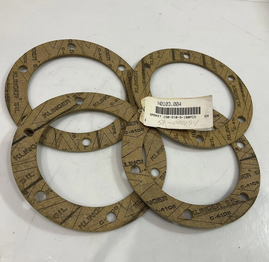 KLINGER  150-210-3-180PCD  NO103.004  58-000154  GASKET  RING  LOT OF 4 Z2M