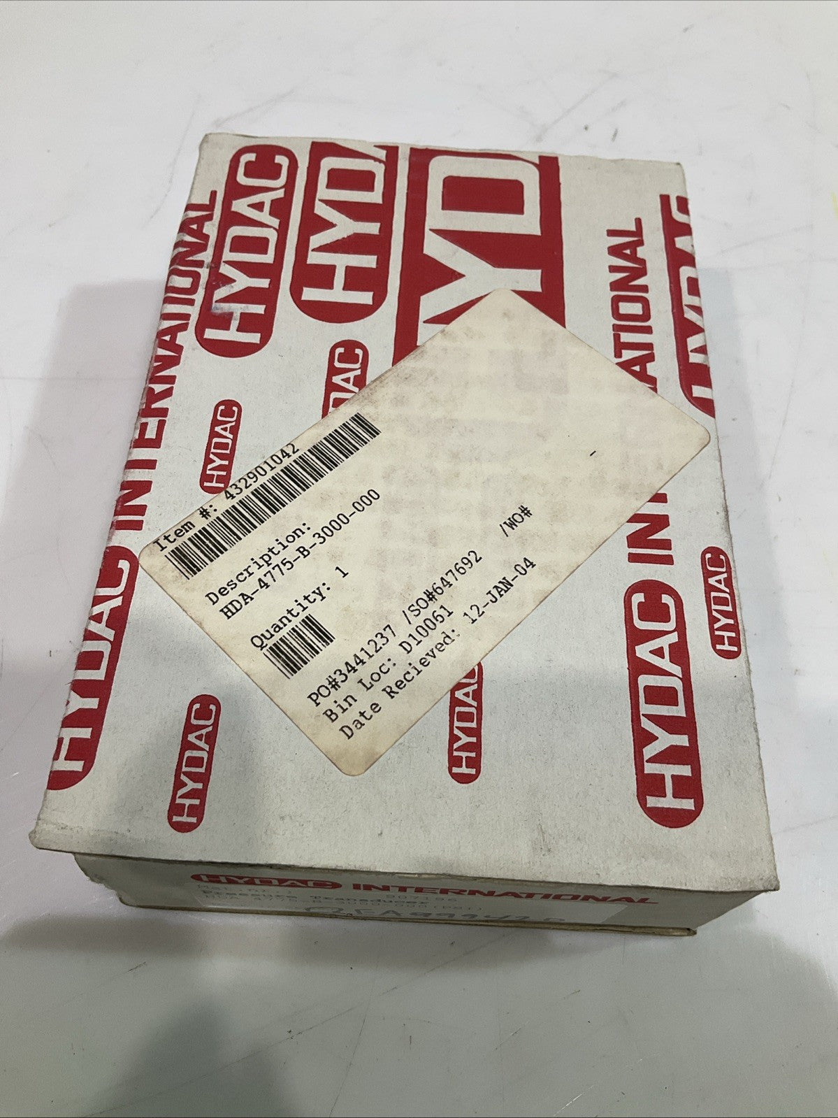 HYDAC  907196 4775-B-3000-000 PRESSURE TRANSMITTER HDA4400/ HDA4700  Z2M