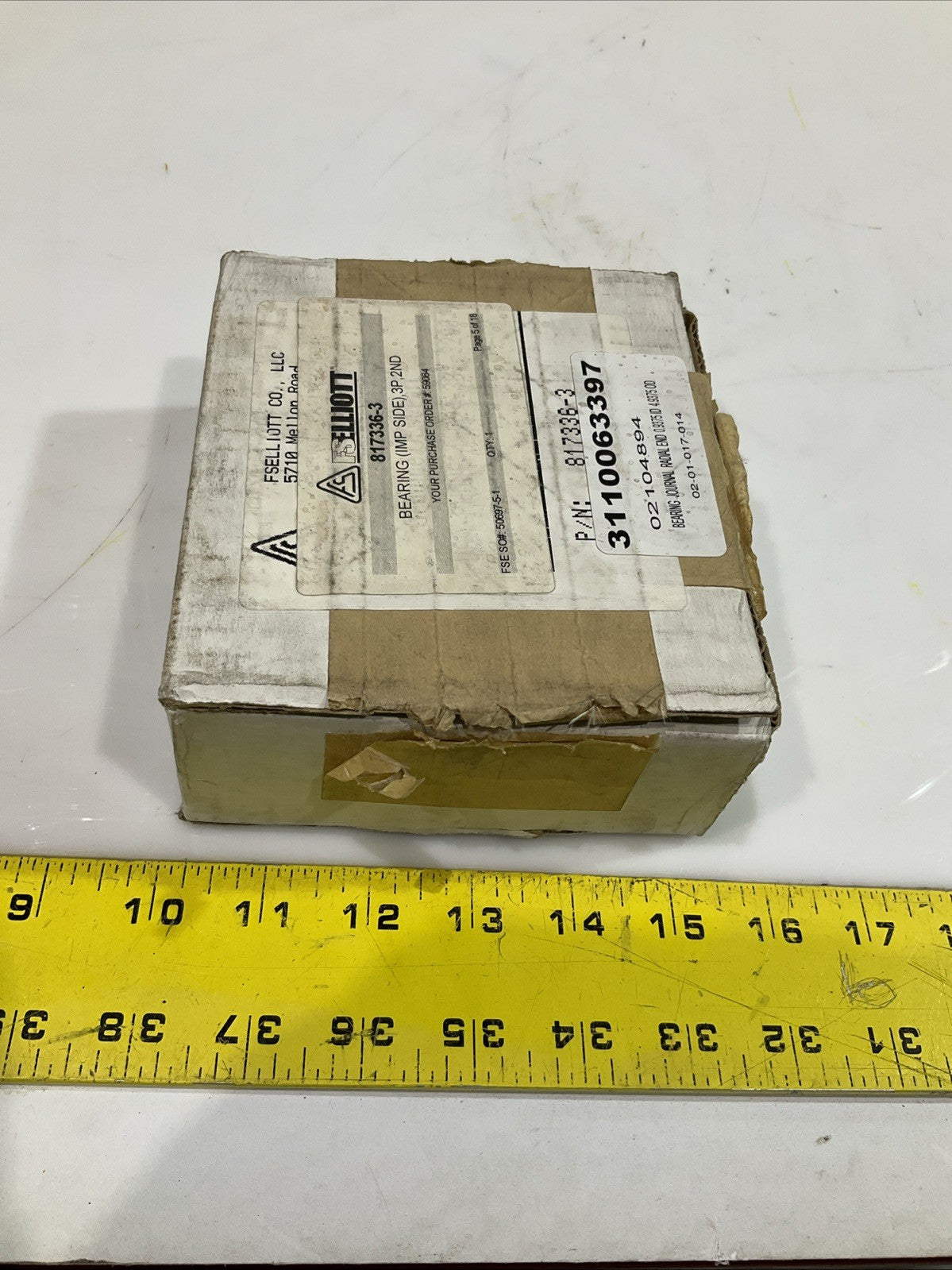 FS ELLIOTT  817336-3 JOURNAL  BEARING RADIAL U3S