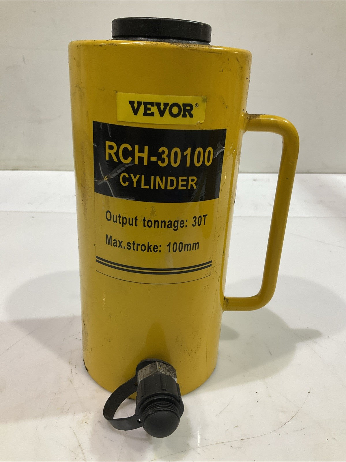 VEVOR   RCH-30100 30 TON 100MM SOLID RAM HYDRAULIC CYLINDER JACK  LOT OF 2  Y2M