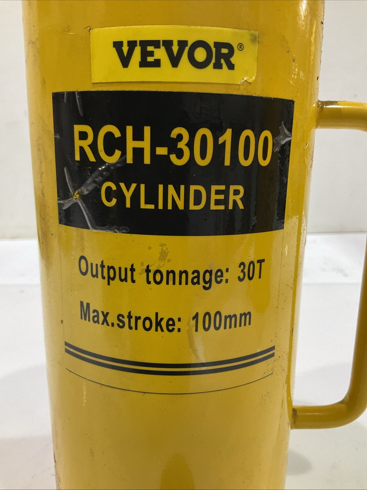 VEVOR   RCH-30100 30 TON 100MM SOLID RAM HYDRAULIC CYLINDER JACK  LOT OF 2  Y2M