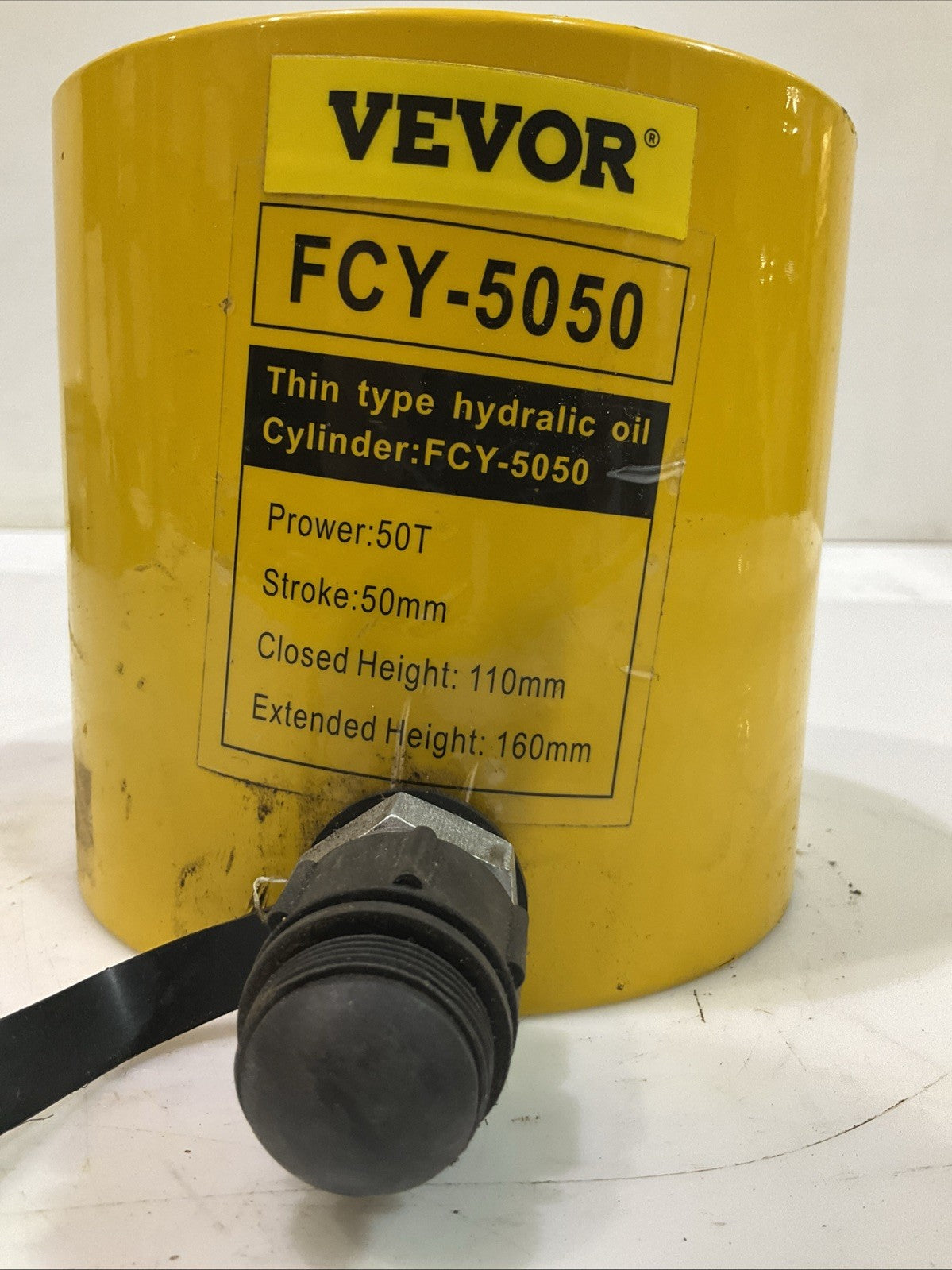 VEVOR  FCY-5050  STROKE HYDRAULIC CYLINDER 50T 50MM  Y2M