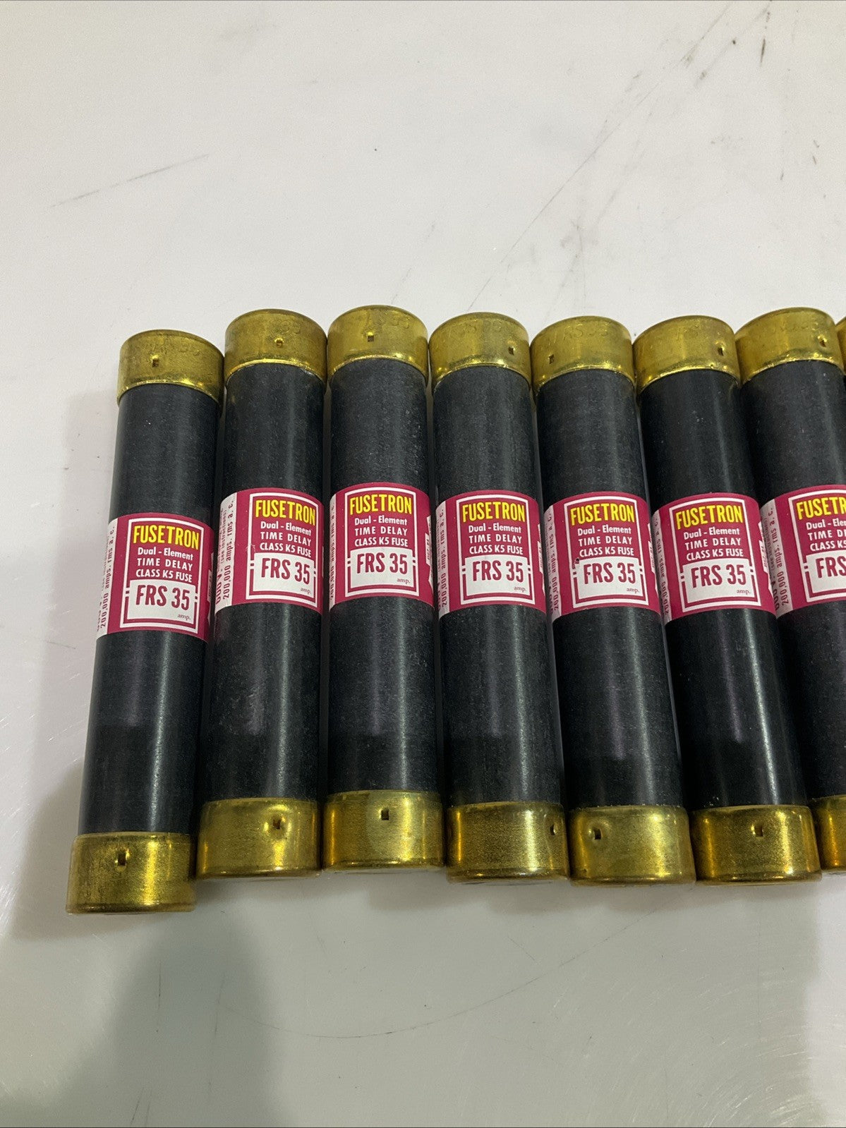 FUSETRON  FRS35  DUAL ELEMENT TIME DELAY CLASS K5 FUSE 600V  LOT OF 10 Z2M