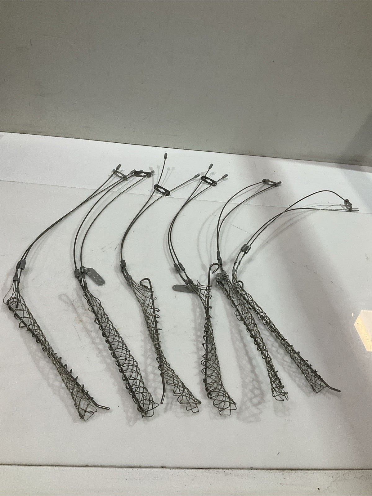 P&S FR062-LB  SINGLE SPLID  ROAD 62 CABLE LOCK  BAIL LOT OF 6 Z2M