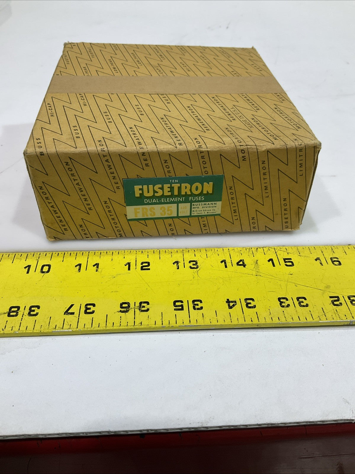 FUSETRON  FRS35  DUAL ELEMENT TIME DELAY CLASS K5 FUSE 600V  LOT OF 10 Z2M