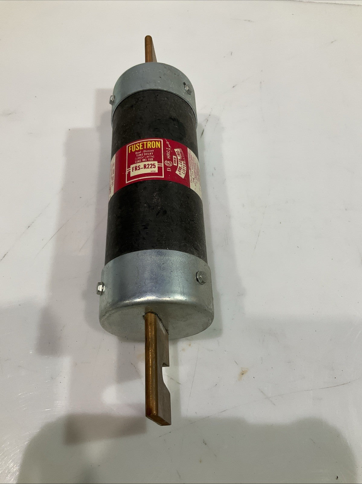 FUSETRON FRS-R225  DUAL ELEMENT TIME DELAY  CLASS RK5 FUSE  600V  Z2M