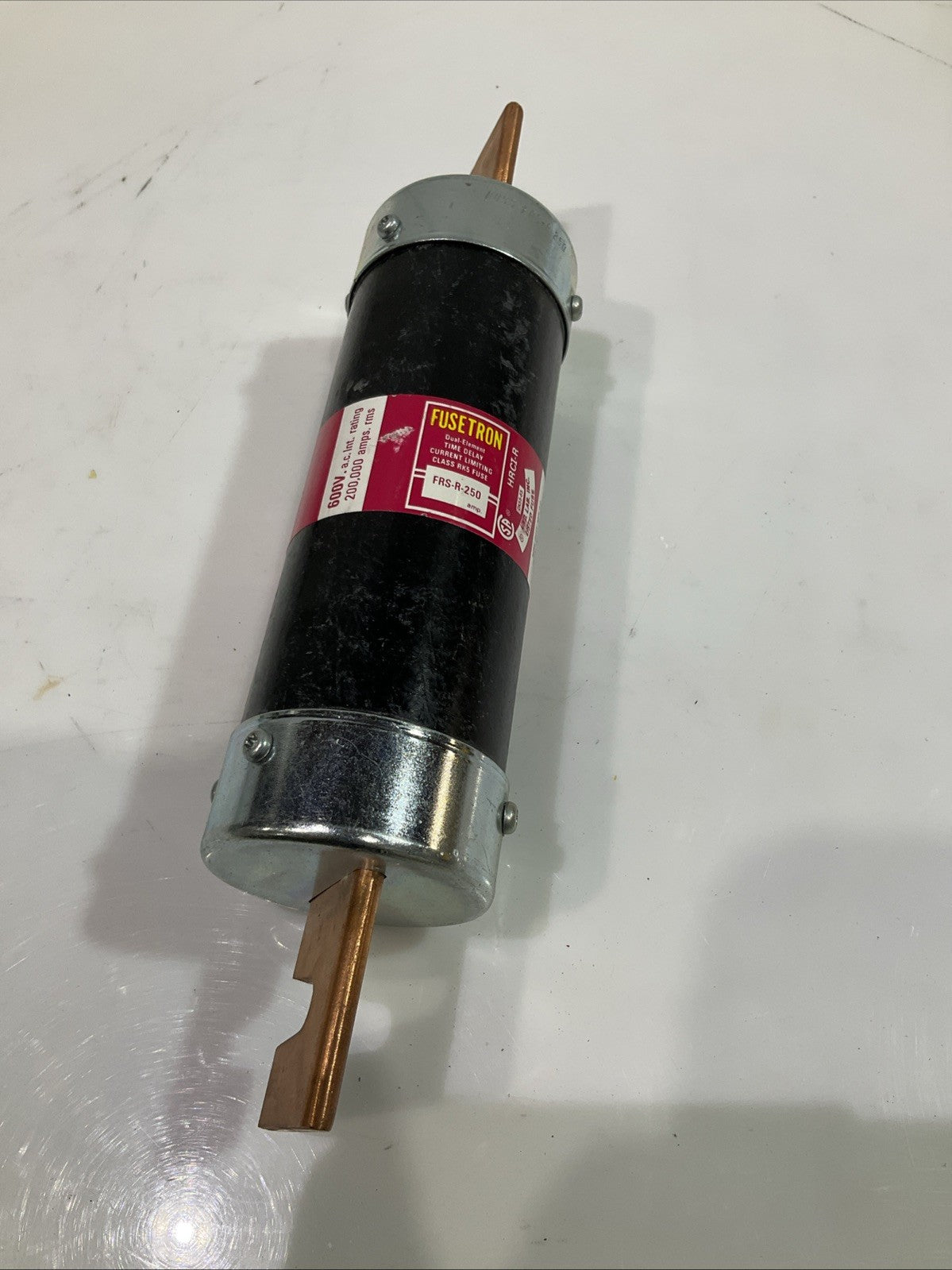 FUSETRON  FRS-R-250  DUAL-ELEMENT TIME DELAY  CLASS RK5 FUSE  Z2M