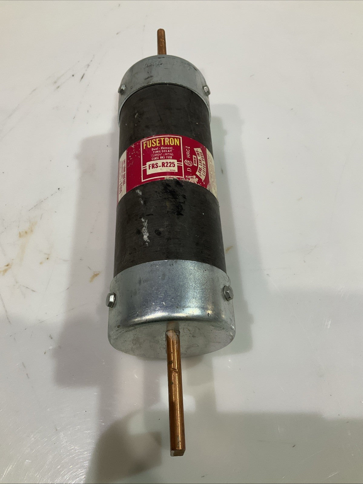 FUSETRON FRS-R225  DUAL ELEMENT TIME DELAY  CLASS RK5 FUSE 600V  Z2M