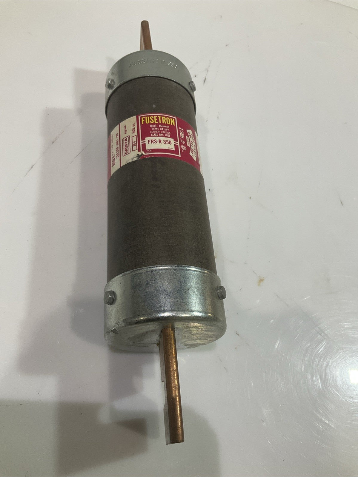 FUSETRON  FRS-R350 DUAL ELEMENT TIME DELAY  CLASS RK5 FUSE  Z2M