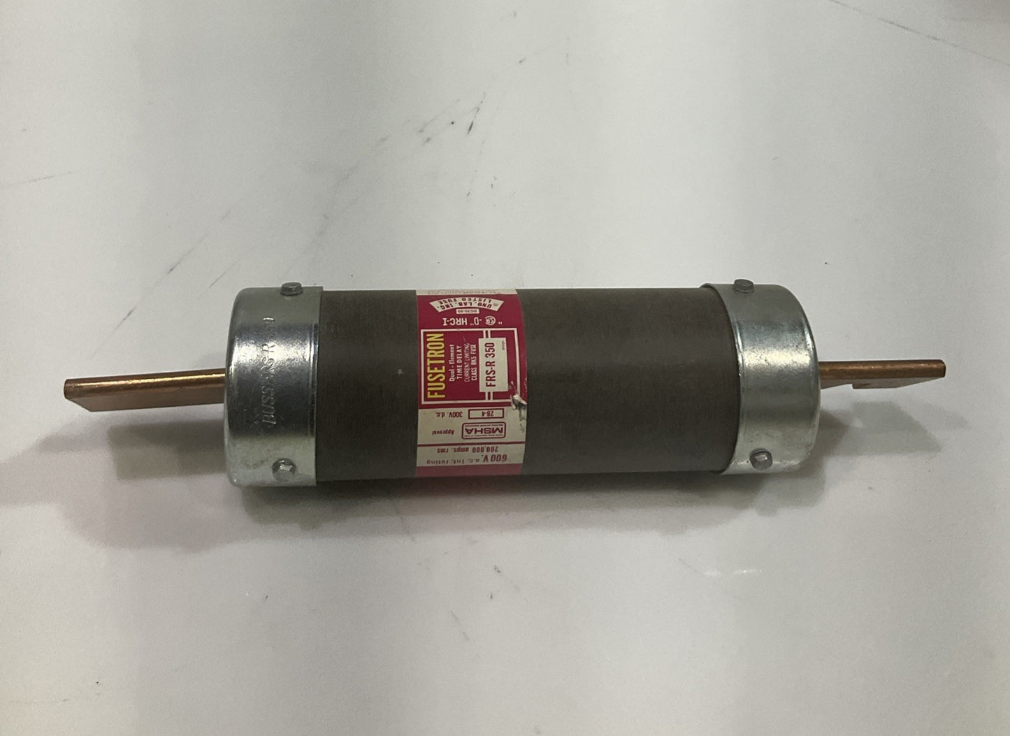 FUSETRON  FRS-R350 DUAL ELEMENT TIME DELAY  CLASS RK5 FUSE  Z2M