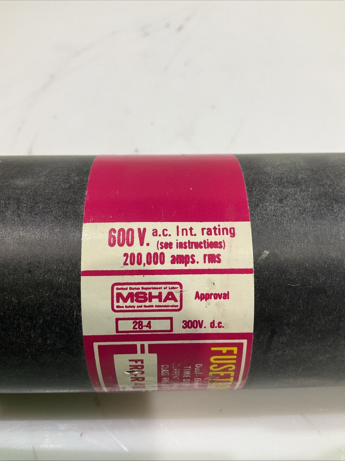 FUSETRON  FRS-R400 DUAL ELEMENT  TIME DELAY  CLASS RKS 600V FUSE Z2M