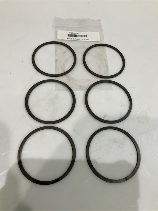 EATON-VICKERS   158630  45V/Q SPIROLOX  RING  LOT OF 6 Z2M