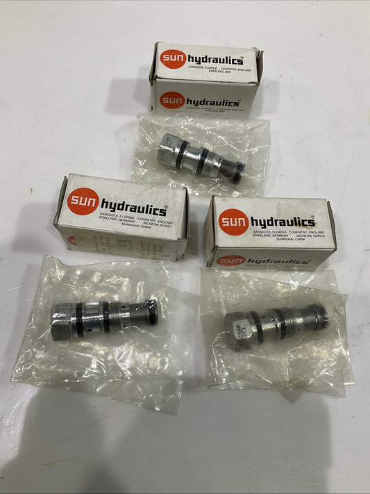 SUN HYDRAULICS  CSAB  XXV  31882  COUNTERBALANCE HYDRAULIC  VALVE  LOT OF 3 Z2M
