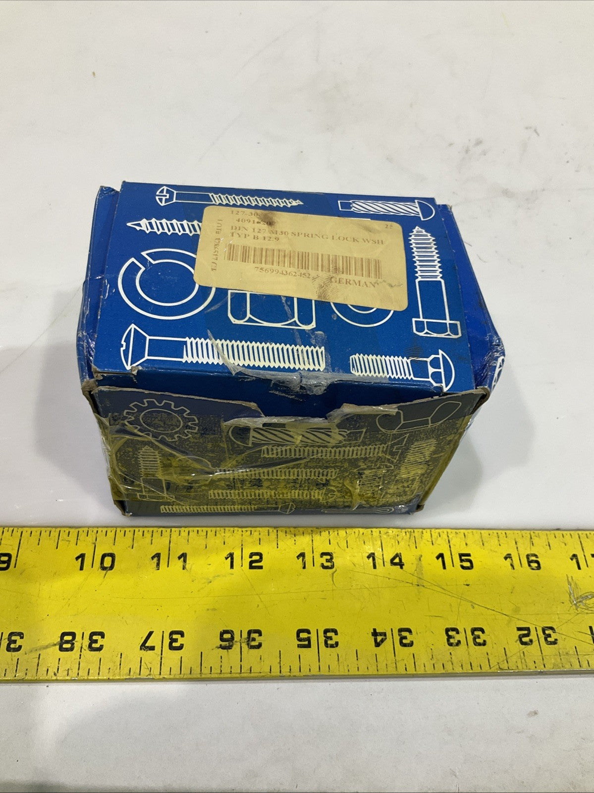 MSC  40916207  METRIC  SPlIT  LOCK WASHER M30 SCREW STL  LOT OF 23 Y2M