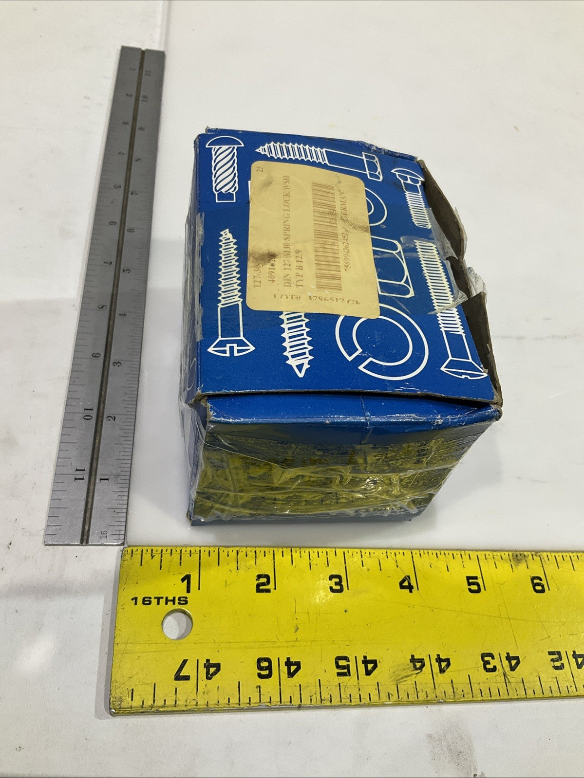 MSC  40916207  METRIC  SPlIT  LOCK WASHER M30 SCREW STL  LOT OF 23 Y2M