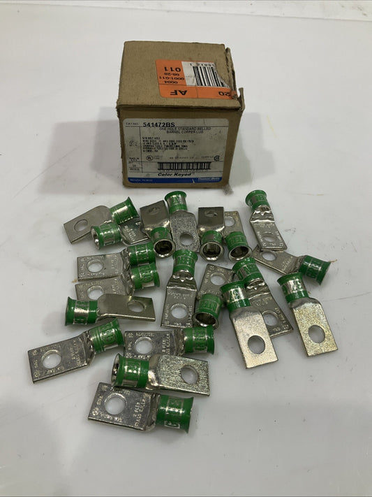 THOMAS & BETTS 541472BS HOLE  STAND RELLED COOPER  LOT OF  20 Z2M