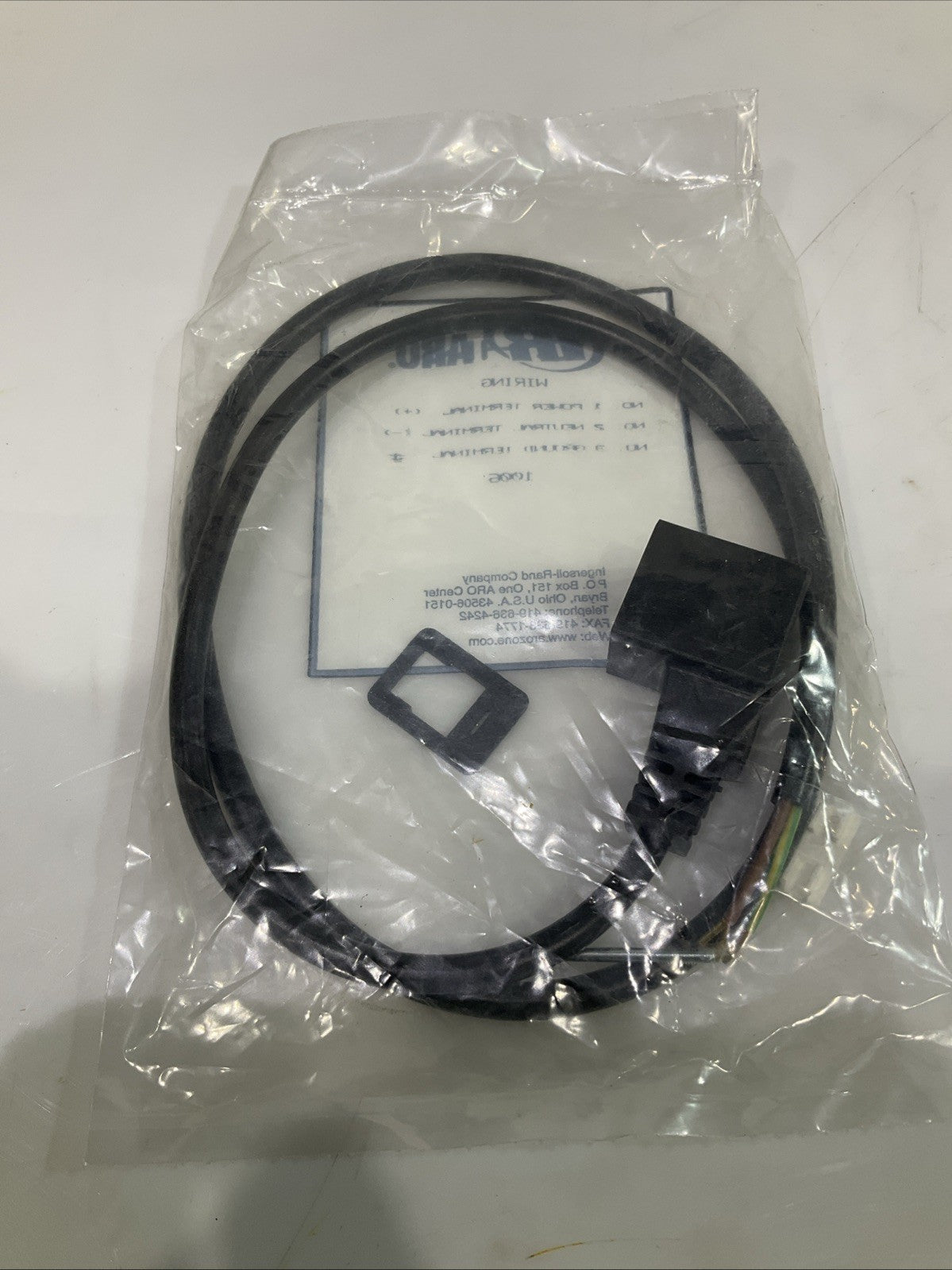 IR ARO  CHW  1006  BLACK  SOL  CONNECTOR  REPLACEMENT  LOT OF  4  Z2M