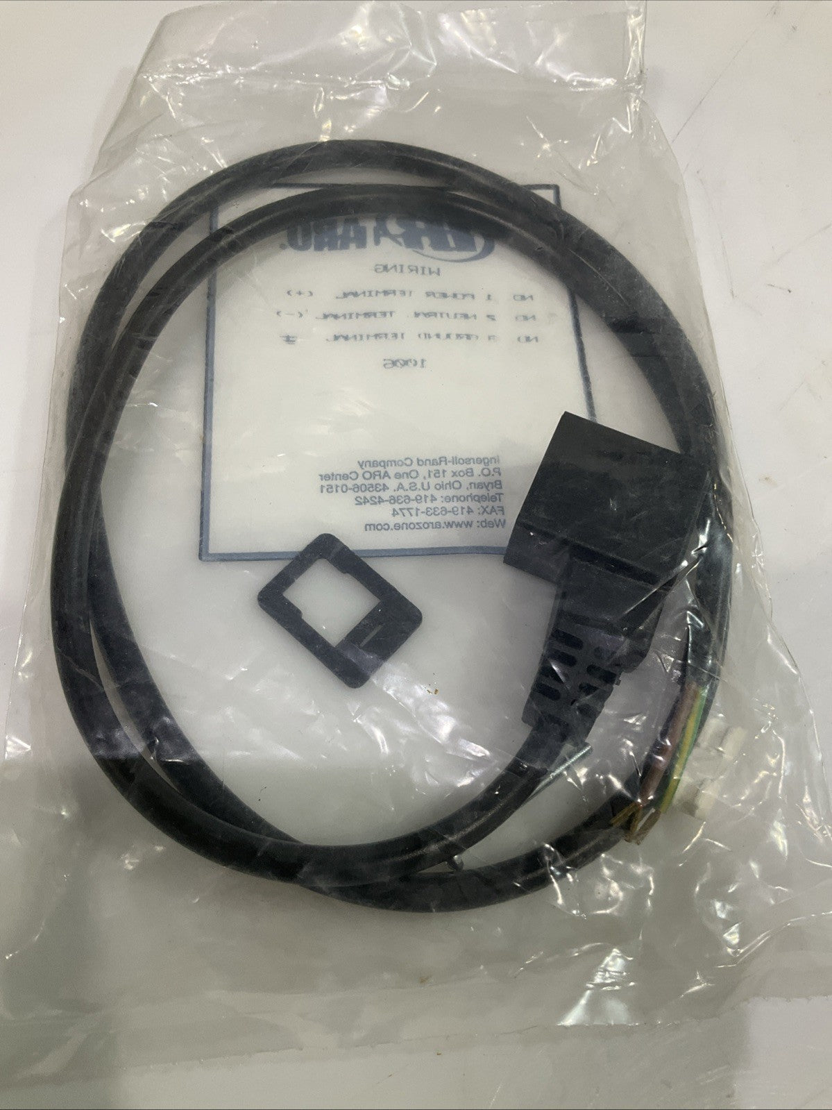 IR ARO  CHW  1006  BLACK  SOL  CONNECTOR  REPLACEMENT  LOT OF  4  Z2M