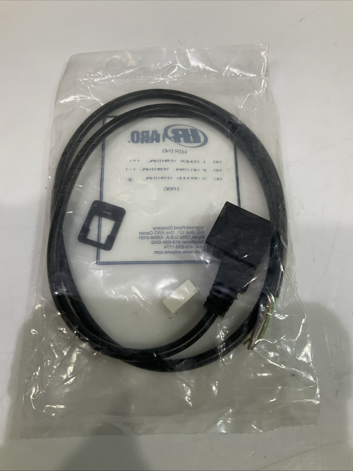 IR ARO  CHW  1006  BLACK  SOL  CONNECTOR  REPLACEMENT  LOT OF  4  Z2M
