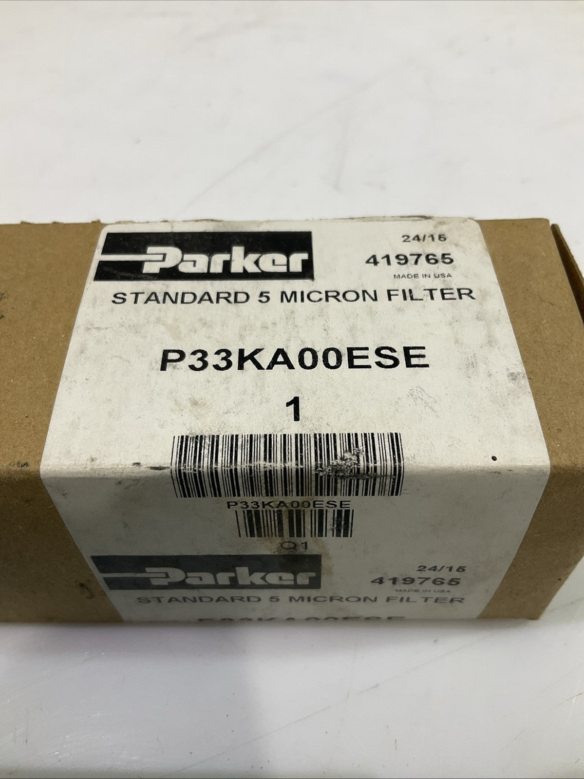 PARKER  P33KA00ESE  STANDARD 5 MICRON FILTER  Y2M