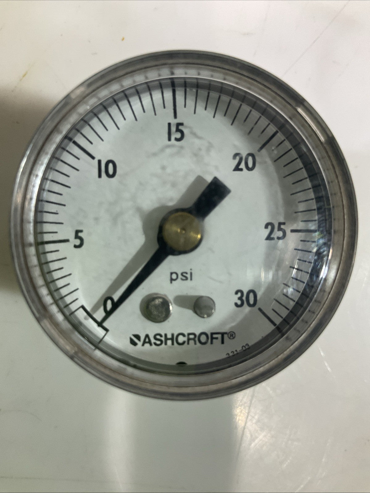 ASHCROFT  331-03 PRESSURE  GAUGE PSI30 Y2M