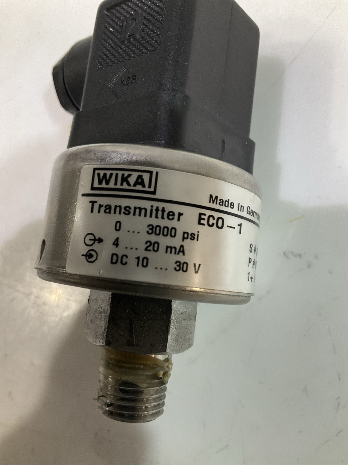WIKA 8392496  PRESSURE SENSOR / TRANSDUCER Z2M